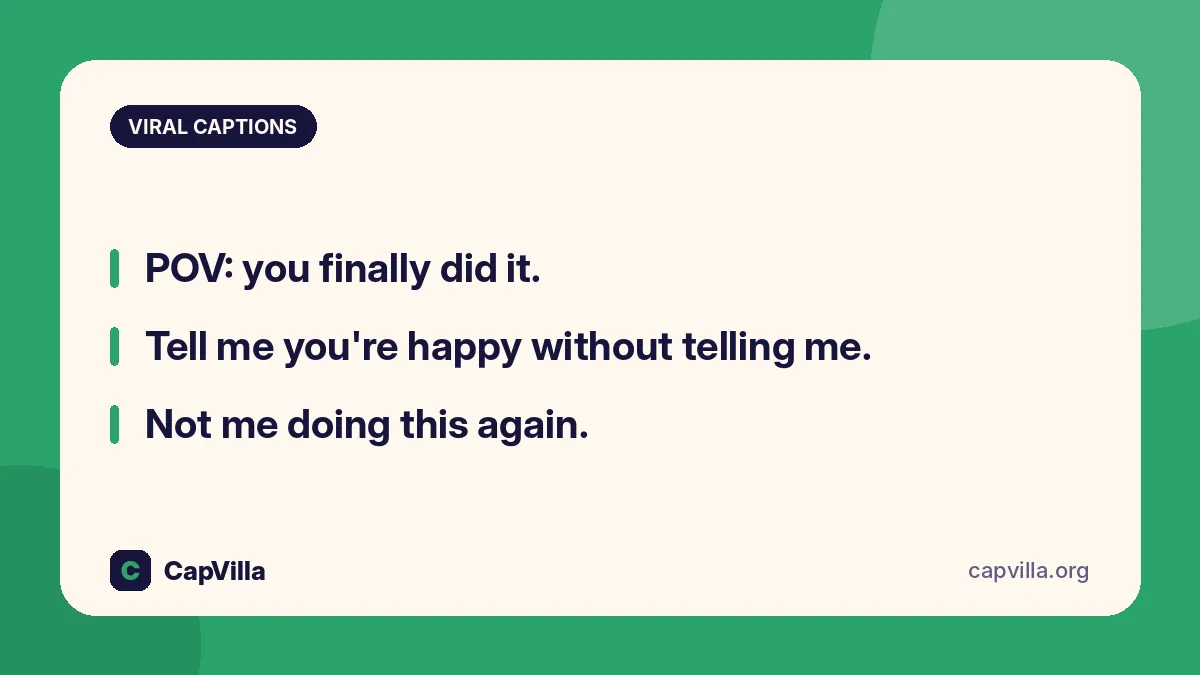 Instagram viral caption copy ideas
